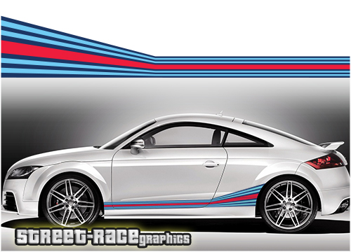 Audi Martini racing stripes 004