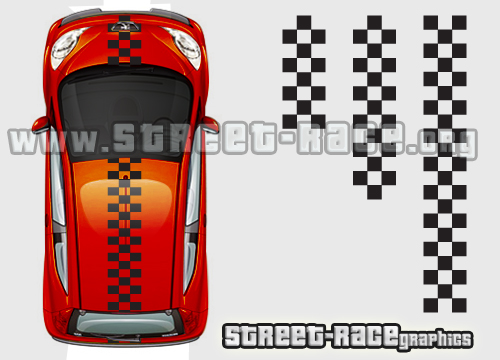 Toyota Aygo - 001 OTT chequers