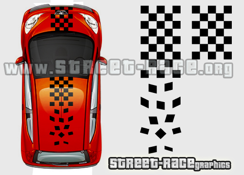 Toyota Aygo - 003 OTT chequers