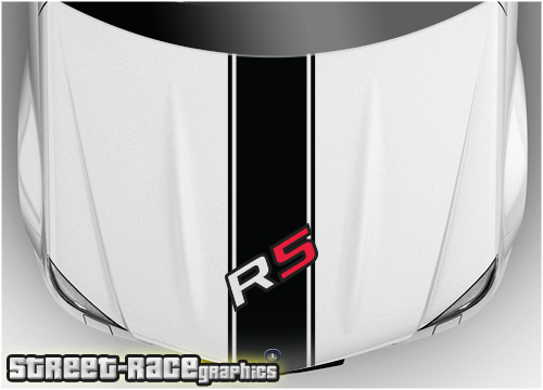 Skoda bonnet racing stripe BS1602 - Fabia R5