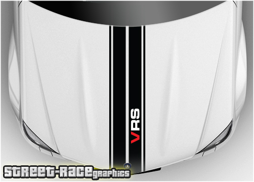 Skoda bonnet racing stripe BS1604 - VRS