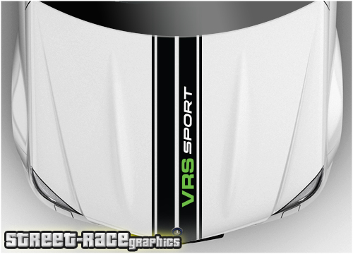 Skoda bonnet racing stripe BS1605 - VRS