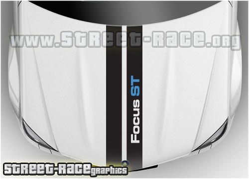 Ford bonnet stripe BS1709 - Focus ST