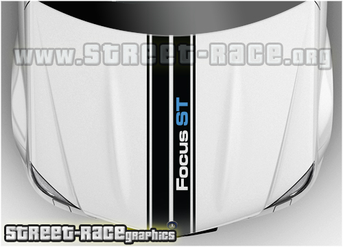 Ford bonnet stripe BS1713 - Focus ST