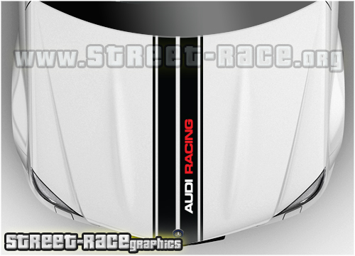 Audi bonnet stripe BS1904