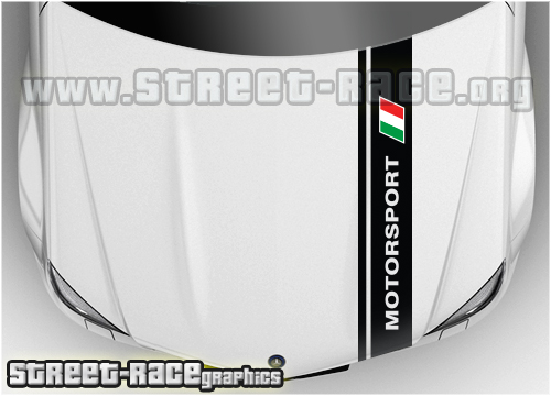 Alfa Romeo bonnet stripe BS2005