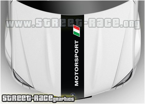 Alfa Romeo bonnet stripe BS2007