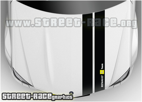 Renault bonnet stripe BS607