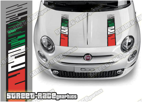 Fiat bonnet stripe BS817 - Scuderia Italia graphics
