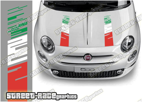 Fiat bonnet stripe BS818 - Scuderia Italia graphics