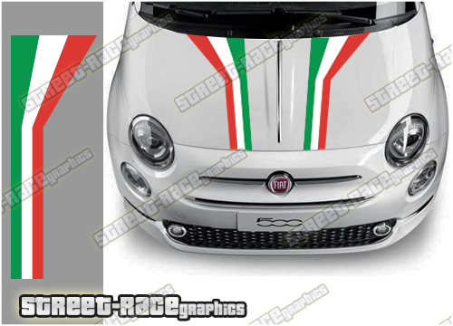Fiat bonnet stripe BS820 - Scuderia Italia graphics