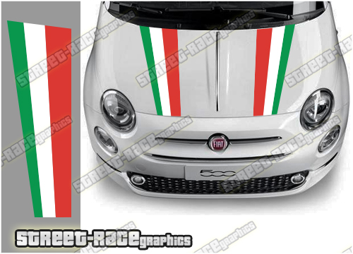 Fiat bonnet stripe BS821 - Scuderia Italia graphics