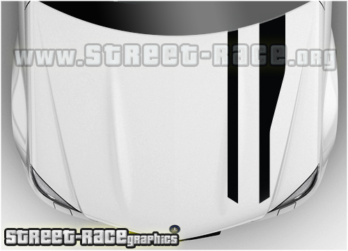 BSU001 Citroen style racing stripes
