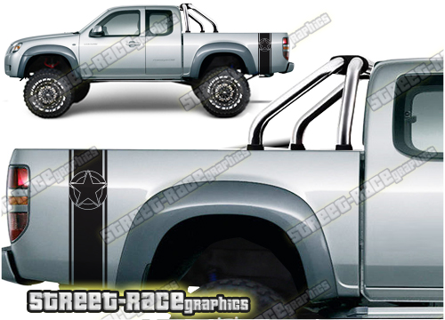 Mazda BT-50 bed bands 003