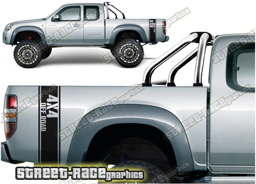 Mazda BT-50 bed bands 004
