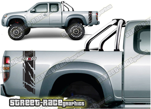 Mazda BT-50 bed bands 005