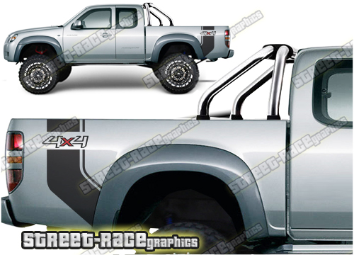 Mazda BT-50 bed bands 008
