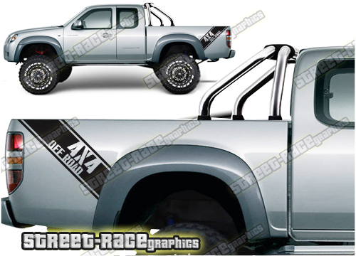 Mazda BT-50 bed bands 009