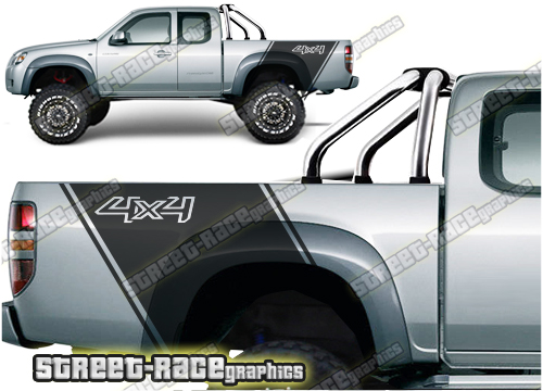 Mazda BT-50 bed bands 012