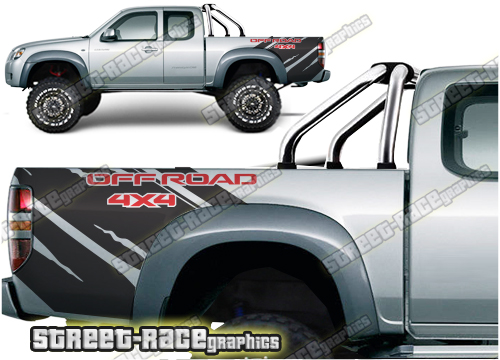 Mazda BT-50 bed bands 014