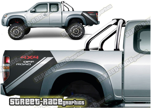 Mazda BT-50 bed bands 015
