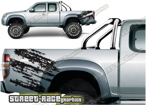 Mazda BT-50 bed bands 016