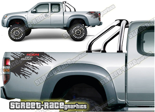 Mazda BT-50 bed bands 019