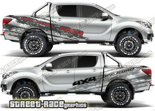 Mazda BT-50 rally graphics 008