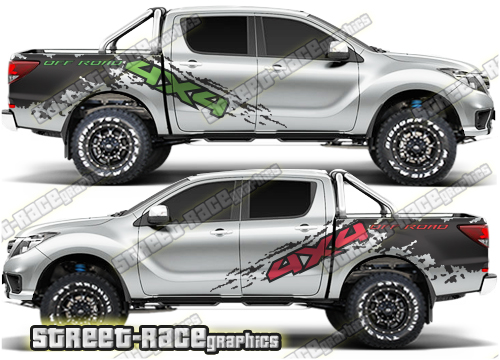 Mazda BT-50 rally graphics 009