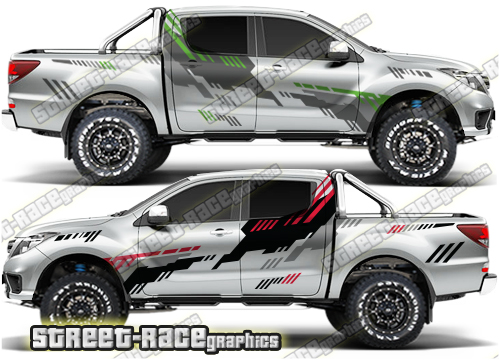 Mazda BT-50 rally graphics 010