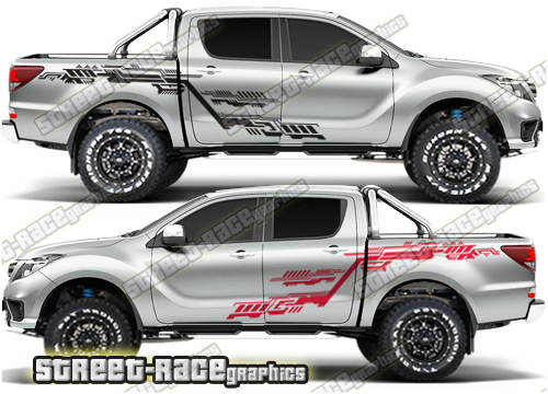 Mazda BT-50 rally graphics 016