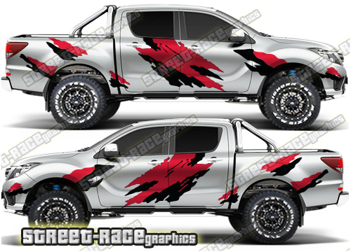 Mazda BT-50 rally graphics 019