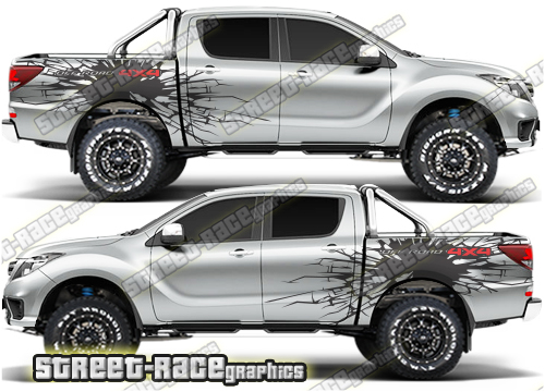 Mazda BT-50 rally graphics 020
