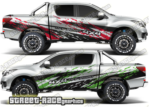 Mazda BT-50 rally graphics 022