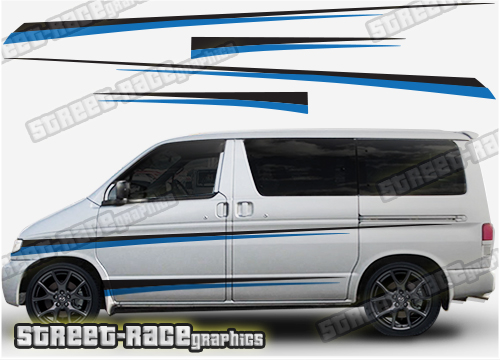 Mazda Bongo side stickers 012