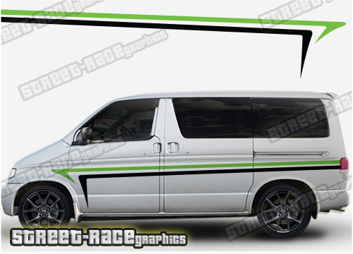 Mazda Bongo side stickers 015