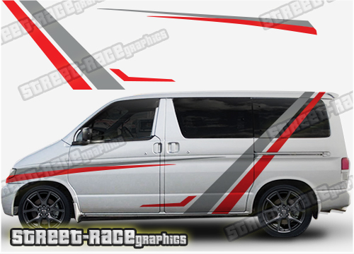 Mazda Bongo side stickers 016