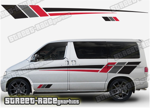 Mazda Bongo side stickers 018