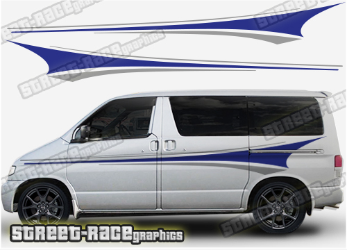 Mazda Bongo side stickers 021