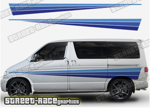 Mazda Bongo side stickers 024