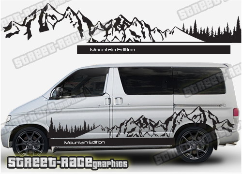 Mazda Bongo side stickers 035