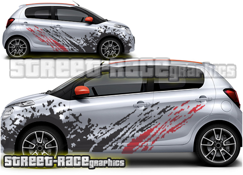 Citroen C1 rally 001 graphics