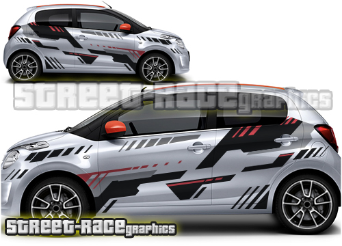 Citroen C1 rally 005 graphics