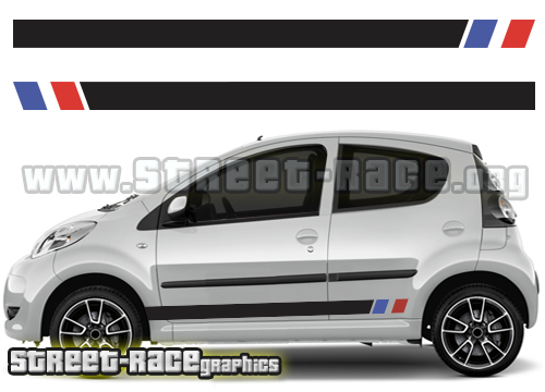 Citroen C1 - 068 racing stripes