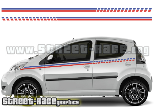 Citroen C1 - 073 side stripes