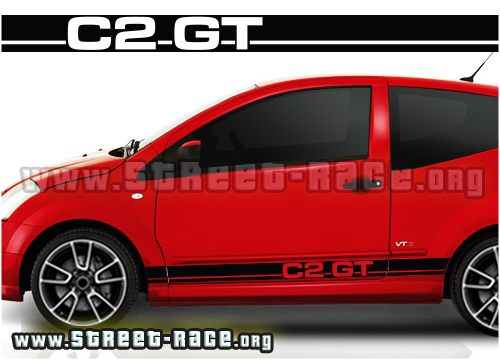 Citroen C2 stripes 006 - GT