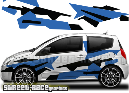 Citroen C2 rally graphics 028