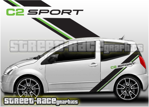 Citroen C2 rally graphics 032