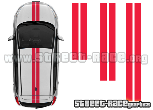 Citroen C2 OTT 004 racing stripes