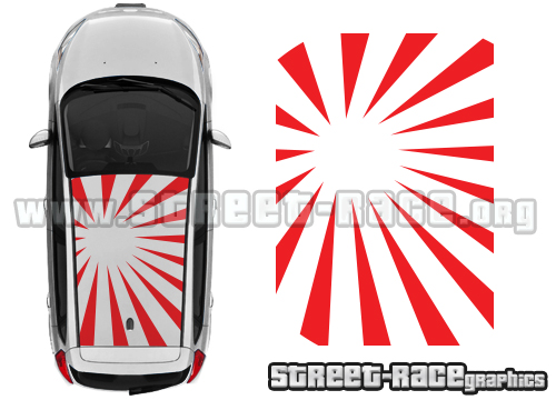 Citroen C2 OTT 015 roof Rising Sun